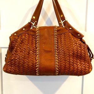 Cole Haan Woven Satchel